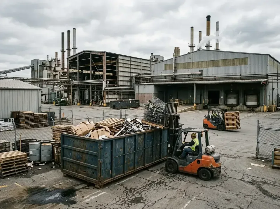 industrial-factory-scrap-conta-003 — frequently asked questions, Cheap Roll-off Dumpster Rentals in Carbondale, IL